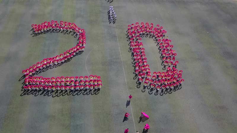 獻禮20年校慶！明德學院舉辦第十七屆體育文化節(jié)