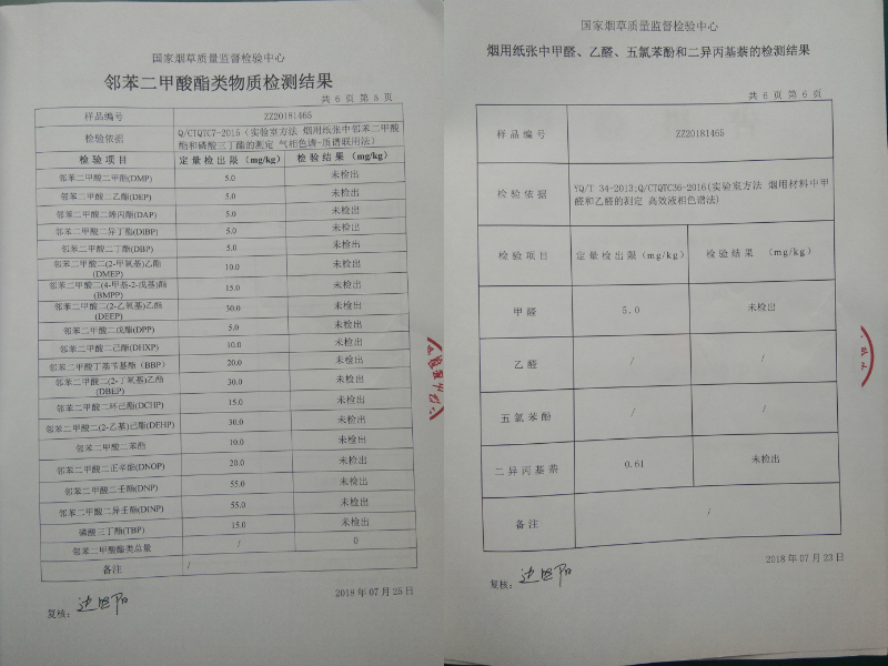 雪蓮（精品藍(lán)）檢測報告