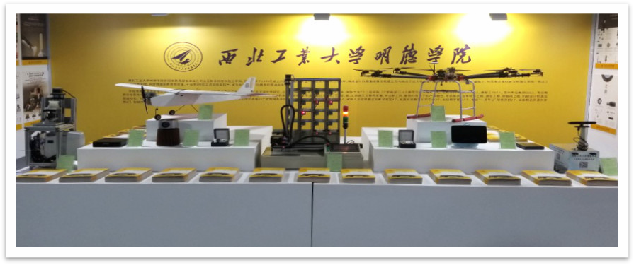 西安市委常委、副市長(zhǎng)高杲在青博會(huì)聽取明德學(xué)院師生講解設(shè)計(jì)作品