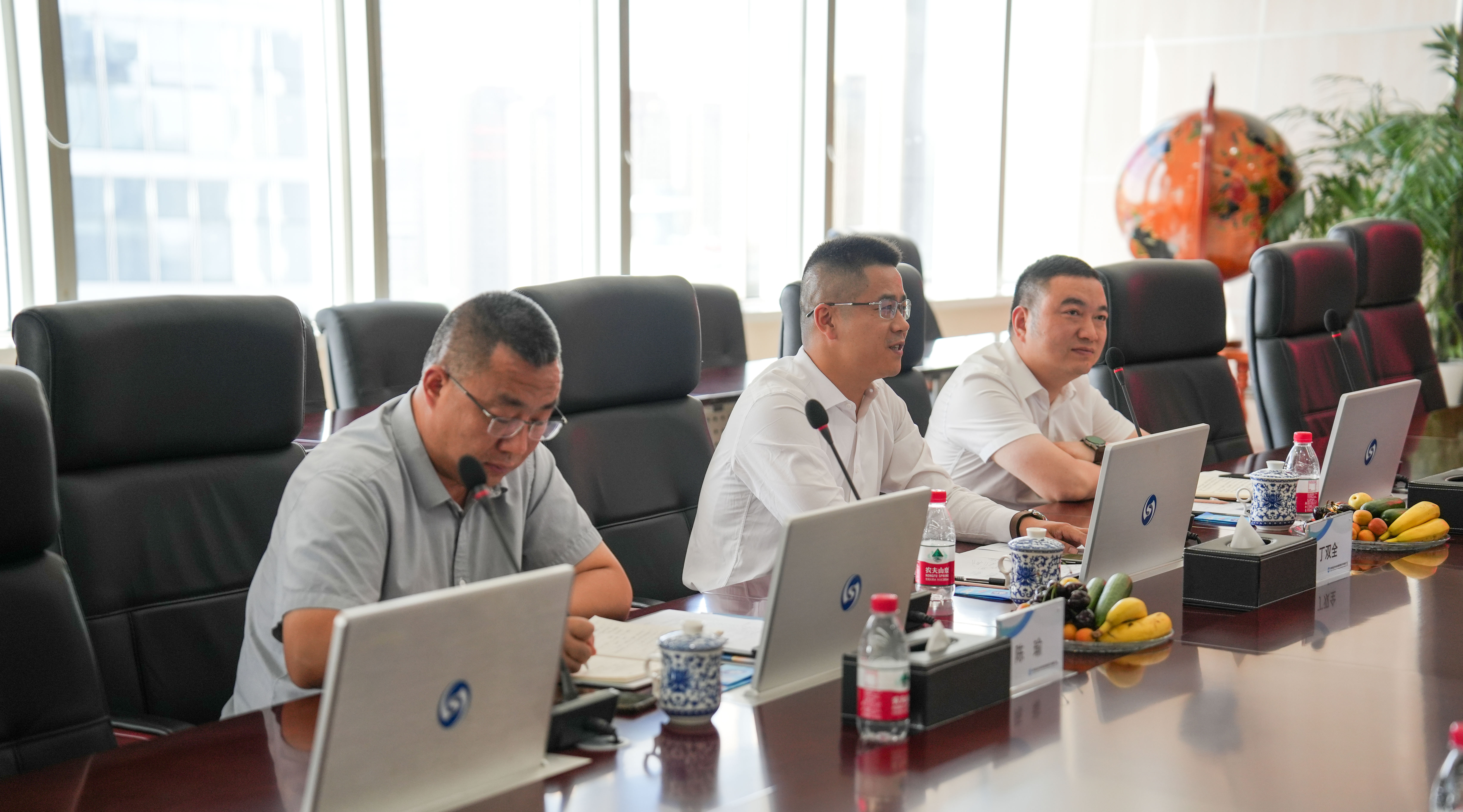 “金葉燦燦 一路向陽”——當陽市委常委、副市長丁雙全一行蒞臨集團公司考察交流